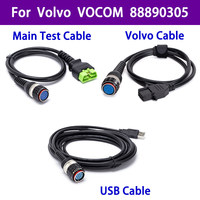 Câble USB OBD2 pour outil de diagnostic Volvo 88890304 Vocom II Test de diagnostic des pannes