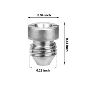 Bọt pháo lỗ vòi phun lời khuyên thay thế cao chủ đề Vòi Phun Tuyết bọt <span class=keywords><strong>Lance</strong></span> 1.1mm /1.25mm/1.4mm/1.7mm thép không gỉ - Product Image 3