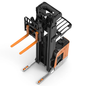 Nuevo diseño 1,5 T 1500kgs eléctrico doble tijera profunda alcance camión elevador de batería apilador 8M carretillas elevadoras sentado tipo SR Sunrise - Product Image 3