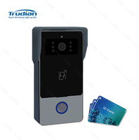 Caméra intelligente pas cher sonnette vidéo Portero Inteligente Ip capteur de mouvement maison vidéo porte sonnette contrôle d'accès interphone avec écran