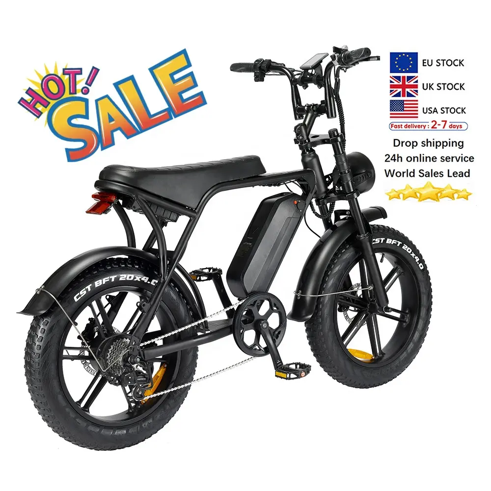 OUXI V8 privated modeli elektrikli yol bisikleti yağ lastik elektrikli bisiklet V8 250W kir bisiklet elektrikli çocuk düşük fiyat