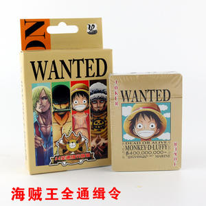 Nouveau One Pieced Haute Qualité Les Plus Chauds <span class=keywords><strong>Anime</strong></span> Personnages <span class=keywords><strong>Anime</strong></span> Papier Cartes À Jouer Boîte De Couleur Paquet <span class=keywords><strong>Anime</strong></span> Carte Enfant Table De Jeu - Product Image 2
