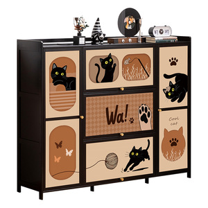 Home <b>shoe</b> cabinet, entryway cabinet, multi-layer <b>shoe</b> <b>rack</b> with doors, multi-functional <b>storage</b> cabinet. - Product Image 5