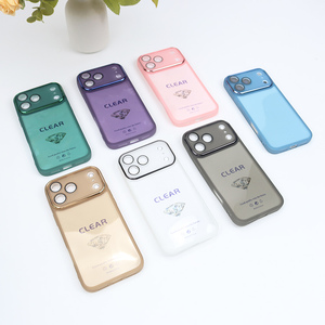 Custodia per telefono colorata antigraffio per <span class=keywords><strong>iPhone</strong></span> 11 12 <span class=keywords><strong>13</strong></span> 14 15 16 <span class=keywords><strong>Pro</strong></span> Max Soft TPU Cover posteriore per <span class=keywords><strong>iPhone</strong></span> 17 Air - Product Image 6