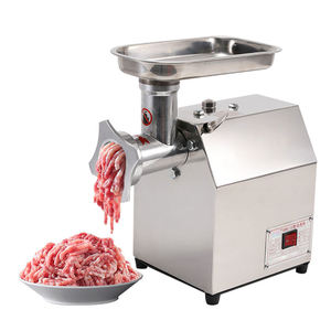 Gewerbliche Küchenmaschine mit Fleischzerkleinerer-Aufsatz Elektrischer Edelstahl-Fleischwolf Hackmaschine Fleischmühle - Product Image 1