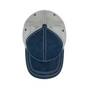 Casquette de baseball trucker en jean à 6 panneaux, respirante et ajustable, idéale pour le golf, la randonnée et le quotidien - Product Image 4