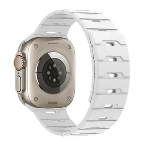 EnjoyPretty <span class=keywords><strong>Bracelet</strong></span> de montre magnétique en silicone à la mode et à l'échelle du dragon respirant pour montre pour <span class=keywords><strong>Apple</strong></span> <span class=keywords><strong>Watch</strong></span> - Product Image 2