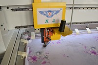 Machine à coudre industrielle informatisée à grande vitesse à aiguille unique avec coupe automatique de fil pour coussin épais