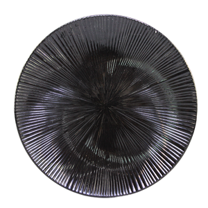 Assiette de <span class=keywords><strong>table</strong></span> ronde en mélamine noire 100 % plastique pour la vente en gros – <span class=keywords><strong>Vaisselle</strong></span> et services de <span class=keywords><strong>table</strong></span> - Product Image 2