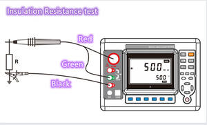 FUZRR ES3035 + חשמלי מבחן בידוד התנגדות ניתוח 10KV דיגיטלי Megohmmeter ב התנגדות מד - Product Image 5