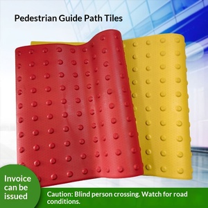 Alfombra de PVC con Guía Direccional, Alfombra de Camino para Ciegos, Alta Elasticidad, Multicolor, para Paradas de Autobús y Zonas Urbanas - Product Image 5