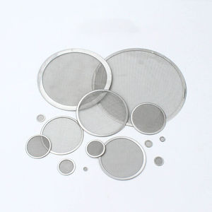 Bộ lọc lưới thép không gỉ 20/80/100/60 49-50mm hình tròn dây đa lớp màn hình máy đùn - Product Image 1