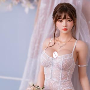 Азиатская силиконовая кукла-модель, женская кукла для взрослых, реалистичная кожа, 2 отверстия, кукла для орального секса, водонепроницаемая секс-кукла - Product Image 2