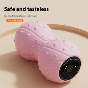 Di alta qualità muscolo elettrico vibrazione massaggiatore fisioterapia Silicone pearut massaggio palla - Product Image 4