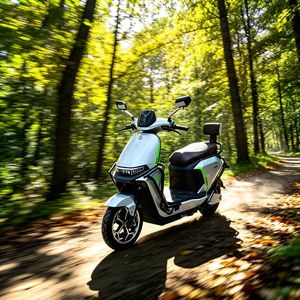 Motocicleta Eléctrica Todoterreno para Exploración en Senderos con Características como Guardabarros Altos y Ruedas Reforzadas - Product Image 1