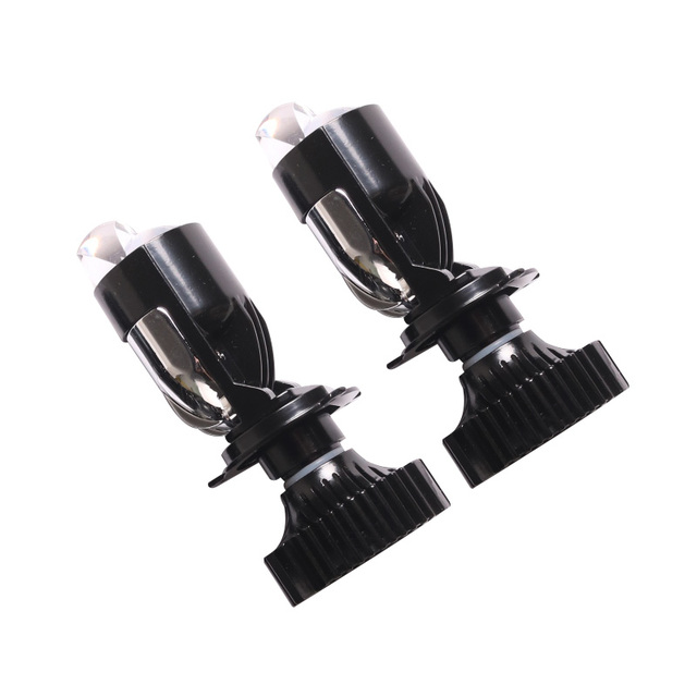 Sanvi New H4 Mini Bi-led Projector Lens Headlight Car Styling Headlight Bulb Automobile LED Lamp 5700k Focused Matrix Lights
