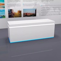 Nakashima Innovative Peinture Vitrine Comptoir Conception Personnalisable Creative Light Display Table Optimal Technology Exhibition Hall