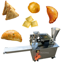 Machine à plier les samosas semi-automatique, presse à samoussas, tarte à la viande, empanada, motorisée, utilisation en restauration, acier inoxydable de qualité alimentaire