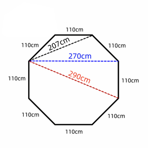 <span class=keywords><strong>Tapis</strong></span> d'empreinte octogonale <span class=keywords><strong>de</strong></span> 3m pour <span class=keywords><strong>tipi</strong></span> <span class=keywords><strong>de</strong></span> tente à pointe <span class=keywords><strong>Tapis</strong></span> <span class=keywords><strong>de</strong></span> sol durable Imperméable pour le bain Piège à pique-nique <span class=keywords><strong>Tapis</strong></span> <span class=keywords><strong>de</strong></span> plage - Product Image 6