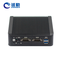 Mini PC Celeron J4125 2025, 8 Go de RAM, double LAN, 2 ports COM, DDR4, HD+VGA, LVDS, X86, Linux, Win11, ordinateur de bureau industriel, thin client, nano mini PC
