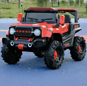 Coche de juguete eléctrico de cuatro ruedas Unisex para niños de <span class=keywords><strong>2</strong></span> a 4 años, Pedal de Control remoto recargable, Material ABS, venta al por mayor, precio bajo - Product Image 4