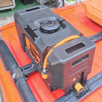 Réservoir d'eau pressurisé portable de 24 L, kit de douche extérieure alimenté par batterie à charge rapide pour le camping, la randonnée, le 4x4 tout-terrain