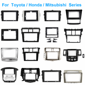 Support de fixation sans interstice pour autoradio, lecteur DVD et écran stéréo pour Toyota, Honda, Mitsubishi - Product Image 1