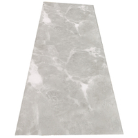 Panneau mural moderne en composite bois-PVC, motif marbre 3D, imperméable, ignifuge, insonorisant, 1220x2440mm, pour l'aménagement intérieur et les espaces de divertissement