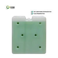 Briques de gel réfrigérant en plastique de haute qualité pour emballage alimentaire, 2-8 degrés, briques de glace PCM