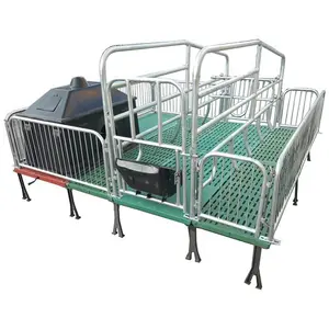 High quality cheap price automatic farrowing crate for pigs sow sty farming equipment for sale