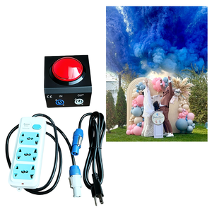 Cañón de CO2 con Botón Rojo para Revelación de Género, Efecto Especial para Fiestas de Baby Shower, Portátil, con Control Remoto - Product Image 2