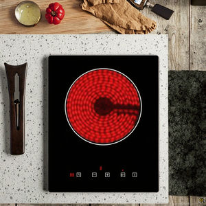 Table de cuisson en céramique à brûleur unique pour RV <span class=keywords><strong>petite</strong></span> cuisine encastrée et comptoir <span class=keywords><strong>cuisinière</strong></span> infrarouge 1 brûleur - Product Image 4