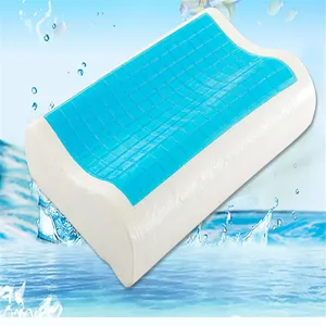 Factory Wholesale Bedding Pillow Memory Foam Cooling Gel Pillow Include Cover