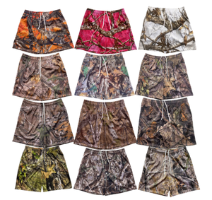 <span class=keywords><strong>Pantaloncini</strong></span> da <span class=keywords><strong>basket</strong></span> da uomo in rete ad asciugatura rapida con nuova stampa estiva con tronco d'albero <span class=keywords><strong>pantaloncini</strong></span> da spiaggia da corsa Spray arcobaleno a vita media all'ingrosso - Product Image 1