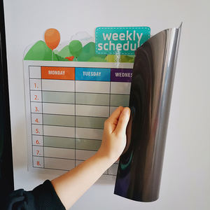 Tableau hebdomadaire effaçable à sec pour réfrigérateur calendrier magnétique tableau blanc planificateur tableau de corvées pour les enfants - Product Image 6