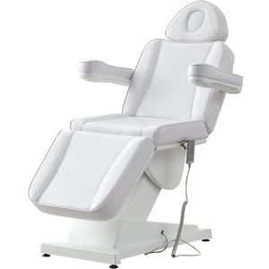 Moderne électrique silla Spa corps salon de beauté clinique Massage traitement lit Tables chaise podologie avec quatre moteurs