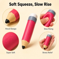 Gomme en mousse anti-stress à remontée lente, colorée, pour l'école, le bureau, cadeau, compagnon de bureau, jouet squishy