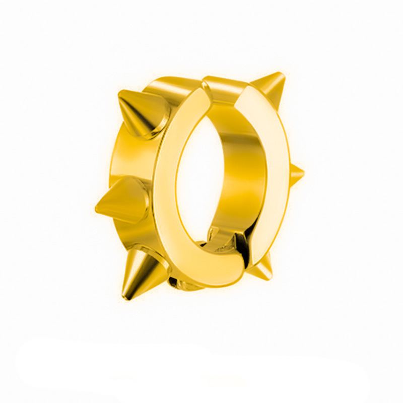 Con un tono dorado chillón - sólo
