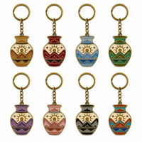 Porte-clés émaillé personnalisé Esprit de la Forêt d'Automne, plaqué or de qualité supérieure, motif feuille, masque et animal, souvenir pour cadeau et collection