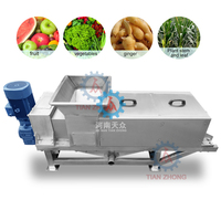 Automatische Dubbele Schroefpers Motor Sapcentrifuge voor Fruit & Groente Verwerking Tian Zhong Machinery YZJ-180 3kw