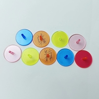 Fabricants de balles en plastique de fabricant de balles de prix d'usine d'accessoires de golf imprimés par logo durable