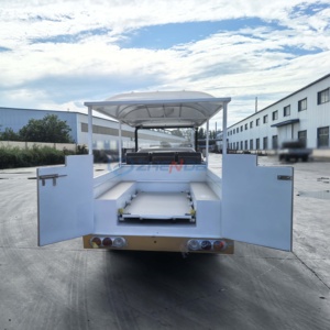 Carro Fúnebre Eléctrico Plateado Sencillo, Vehículo Fúnebre Eléctrico Práctico - Product Image 6