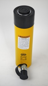 Gato hidráulico de carrera extendida RC258 de 25 toneladas y 210 mm de carrera, con el mismo rendimiento que ENERPAC para operaciones de empuje de cargas pesadas en sitios. - Product Image 4