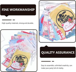 Banderines de Estilo Japonés para Decoración de Fiestas, Impermeables, para Interiores y Exteriores, Suministro de Fábrica Personalizado - Product Image 4