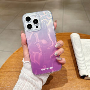 IMD High-end Gradient Fashion Phone CASE para Samsung Galaxy S23 Cubierta de protección contra caídas - Product Image 2