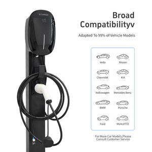 Station de <span class=keywords><strong>charge</strong></span> rapide AC connecteur mural de Type 2 7kW 11kW 22kW pour chargeur de voiture BYD Tesla EV - Product Image 4