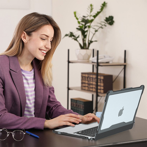 Custodia Protettiva Opaca di Alta Qualità in PC per <span class=keywords><strong>MacBook</strong></span> <span class=keywords><strong>Air</strong></span> <span class=keywords><strong>13</strong></span> Pollici, Più Spessa e Antiurto, per M2/M3 2024 A3241 - Product Image 2