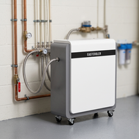 Système de filtration d'eau compact à 3 étapes pour toute la maison avec purification UV pour une eau sûre