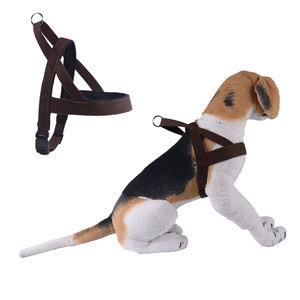 Desain Kustom Tali Kekang Anjing Katun Rami Lembut Empuk Tanpa Tarikan Tali Kekang Anjing Dapat Disesuaikan untuk Anjing Berjalan dan Pelatihan - Product Image 5