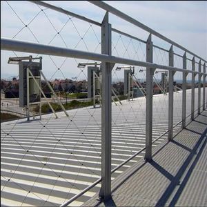 Vendita calda resistente alla corrosione 316 in acciaio inox cavo corda maglia per ponte barriere di sicurezza e ringhiere - Product Image 2